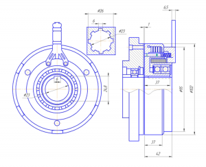 Электромагнитная муфта VBA-40